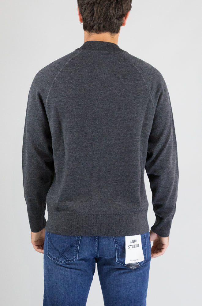 Maglia Barena Grigio da Uomo knu5691 0504 dugo