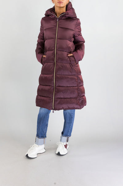 Giubbotto Save The Duck Wine Red da Donna d40279w iris21 lysa