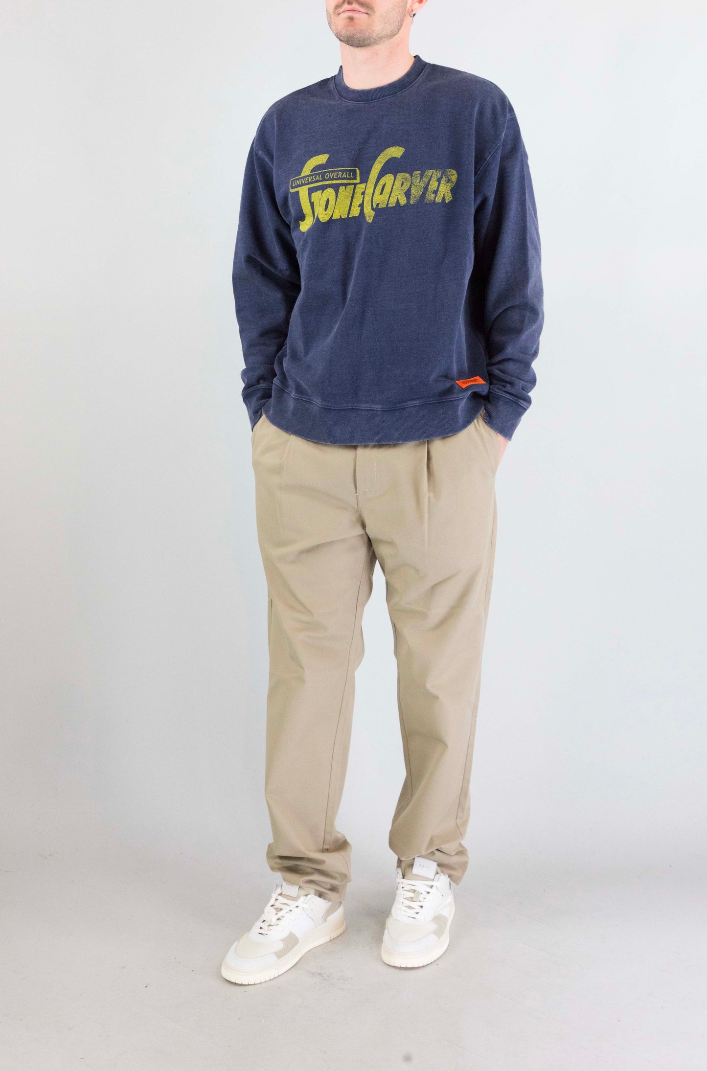 Felpa Universal Overall Navy da Uomo u2613250b