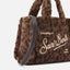Borsa Mc2 Saint Barth Dark Leopard da Donna vanity mini teddy