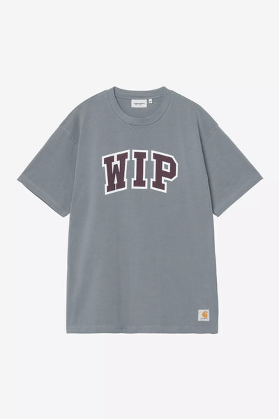 T-Shirt Carhartt Wip Cozy blue da Uomo i036193 wip iii