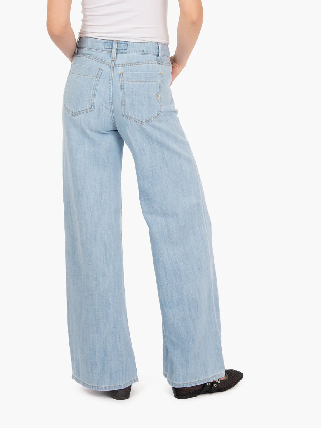 Jeans Shaft  Stone Bleached da Donna ep1d8jd51m7 five ob