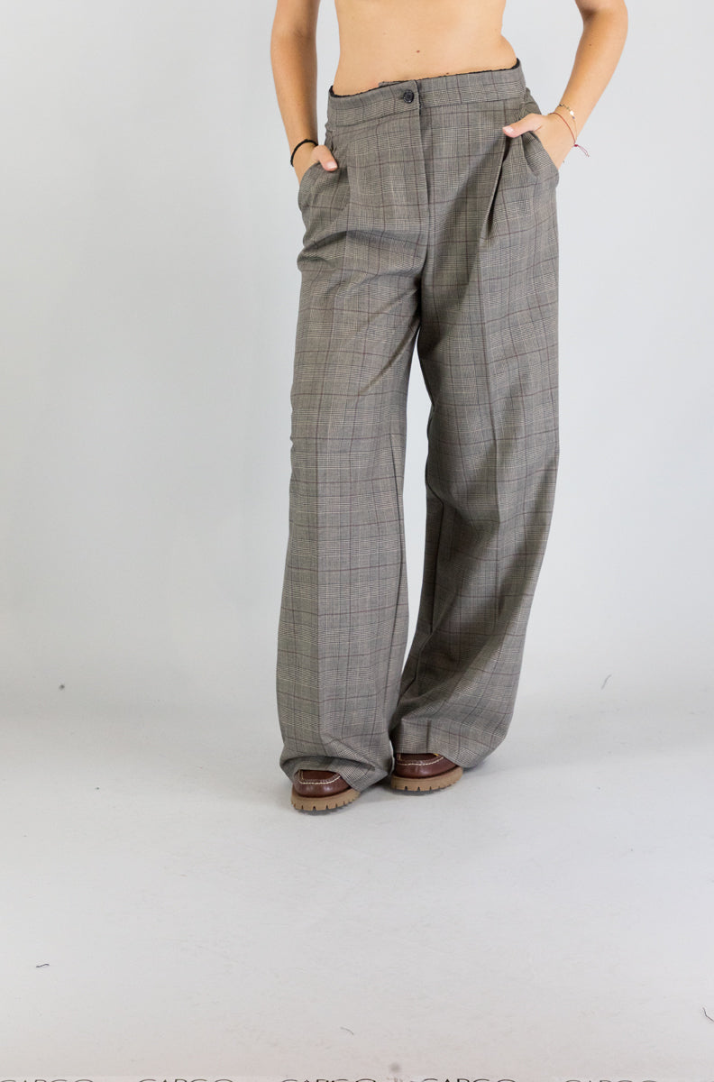 Pantalone Pinko Bordeaux da Donna plumeria