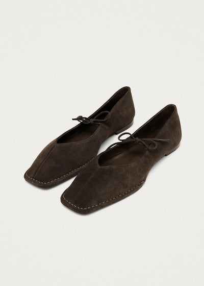 Scarpa Alohas Brown da Donna s100946-01 sway suede