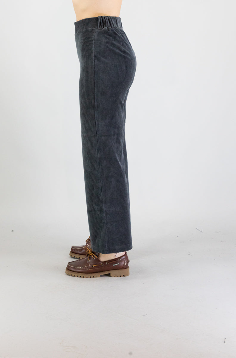 Pantalone Nice Things Mid Grey da Donna wjx016