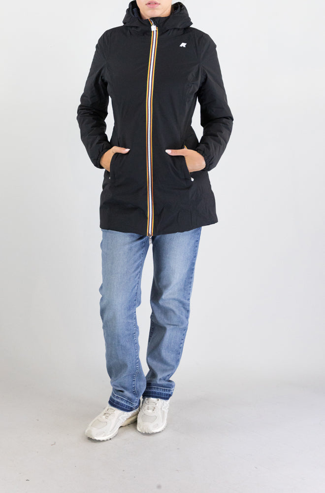 Giubbotto Kway A3c Black Blue da Donna k6128uw denise st warm double