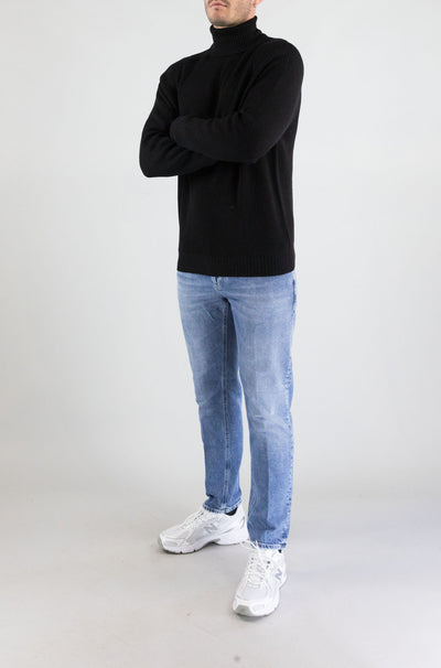 Maglia Amaranto Nero da Uomo b9f0043