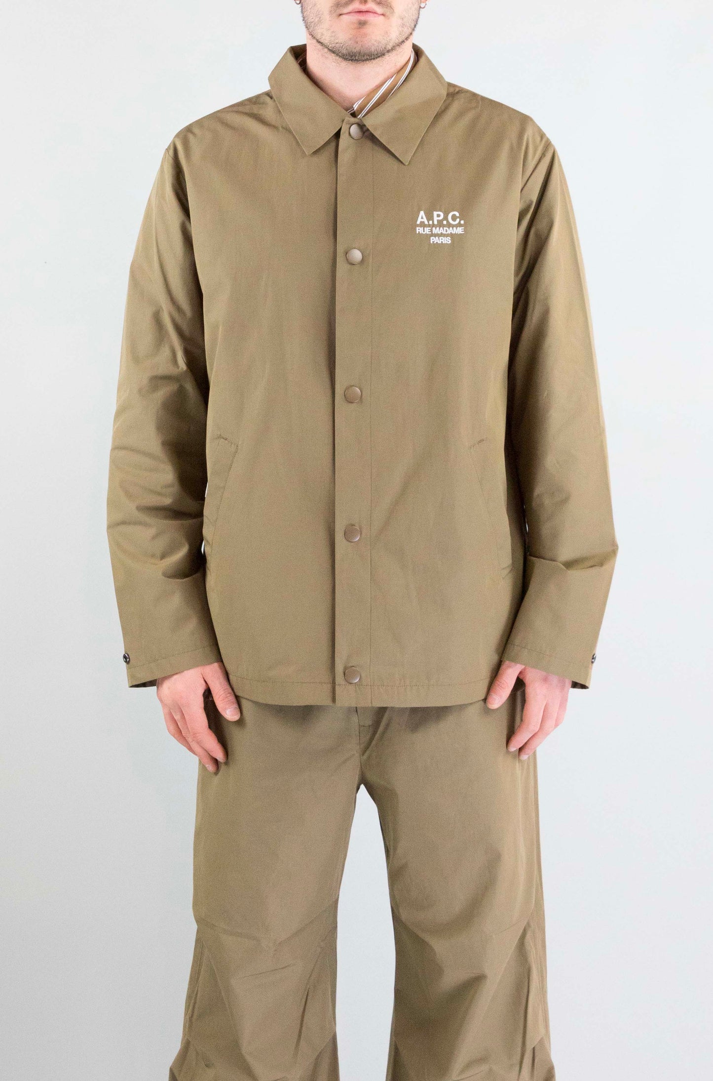 Giubbotto Apc Marron da Uomo psalq h02960