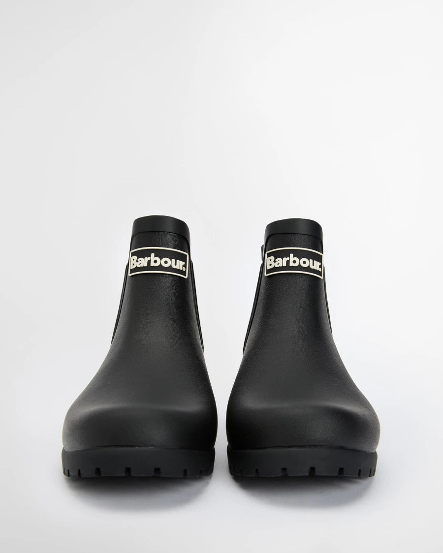 Scarpa Barbour Black da Donna lrf0066 wilton aw25 wellington