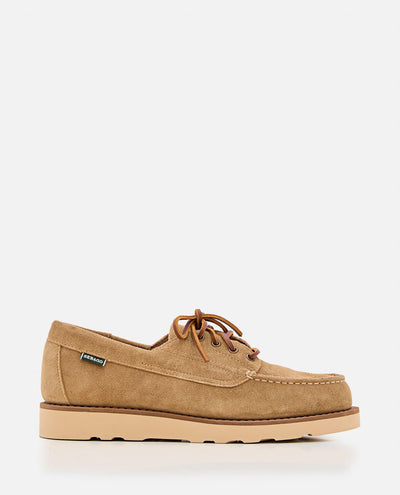 Scarpa Sebago Beige Camel da Donna 76115yw askoofield suede