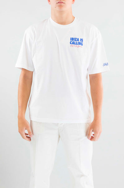 T-Shirt Mc2 Saint Barth Ibiza Calling da Uomo delmar
