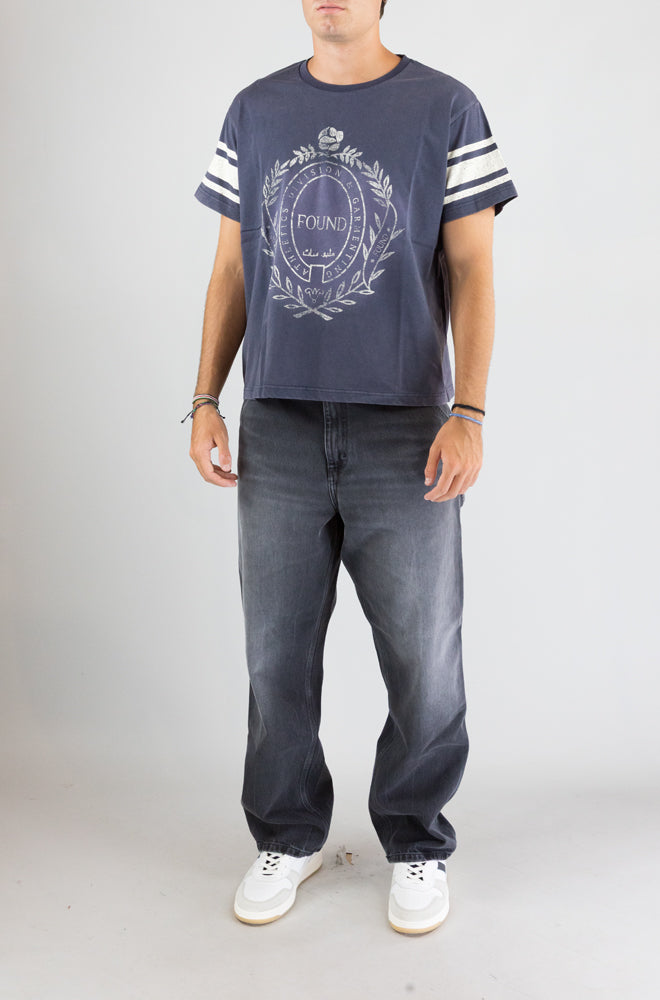T-Shirt Found Navy da Uomo tt010012