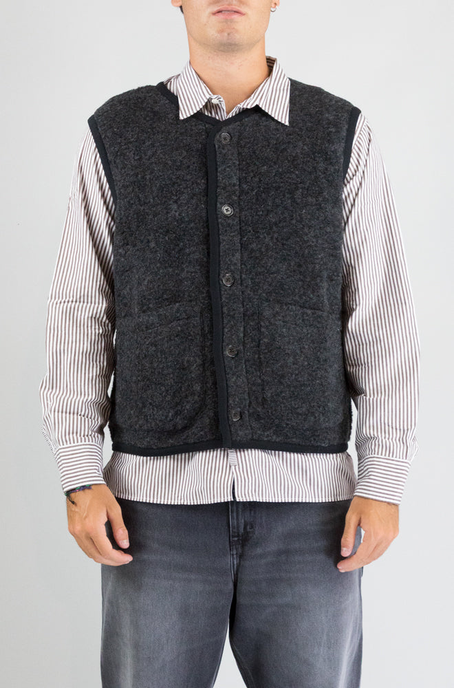 Gilet Universal Work Charcoal da Uomo 35702 bouclet lancaster