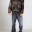 Giubbotto Universal Work Brown da Uomo 35659 pino wool military liner