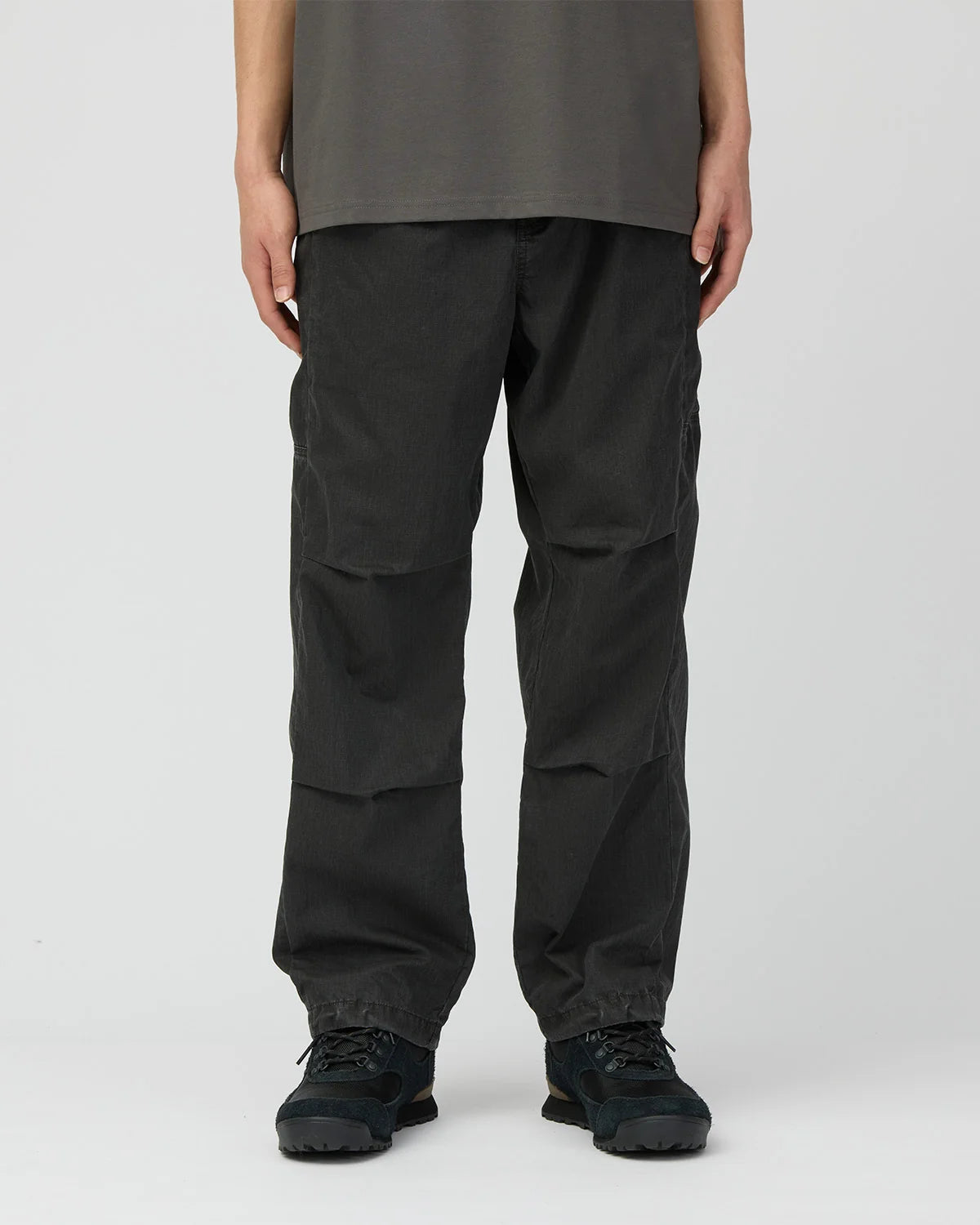 Pantalone Snow Peak Charcoal da Uomo pigment  washed