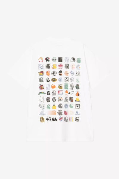 T-Shirt Carhartt Wip White da Uomo i035439