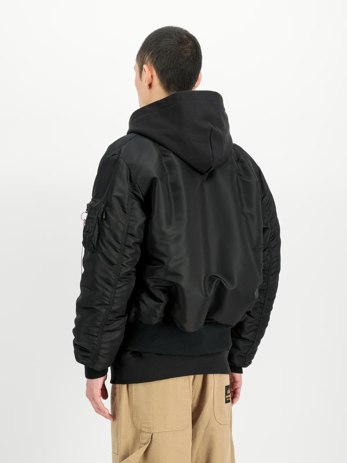 Giubbotto Alpha Industries Black da Uomo 100101 ma 1 heritage