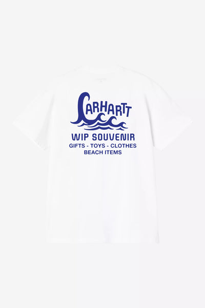 T-Shirt Carhartt Wip White da Uomo i036889 waves