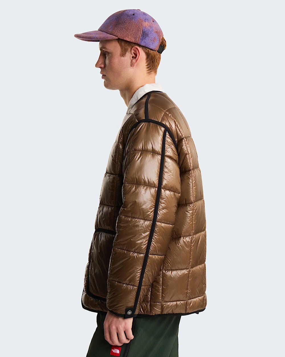 Giubbotto The North Face Smokey Brown da Uomo nf0a8hdhu1a1 tnf redbox