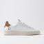 Scarpa Date White Brown da Uomo levante calf