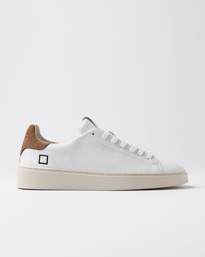 Scarpa Date White Brown da Uomo levante calf