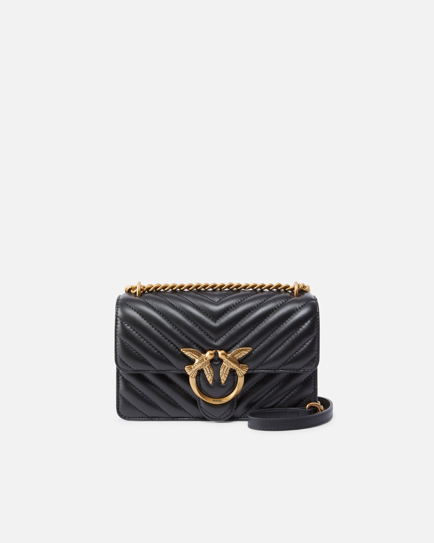 Borsa Pinko Nero Z99q da Donna love one mini sheep chevron 100074a0gk