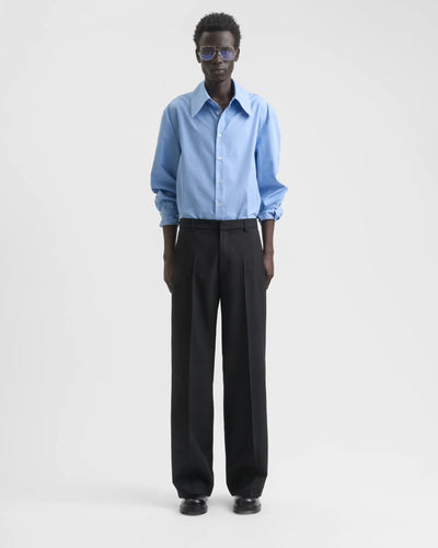 Pantalone Sefr Fine Black Wool da Uomo jeon