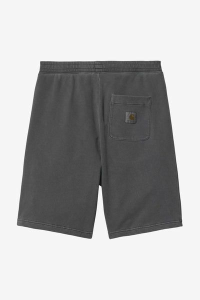 Pantalone Carhartt Wip Black Garment Dyed da Uomo i030130 nelson swat short