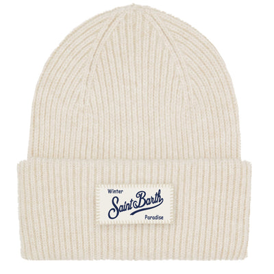 Cappello Mc2 Saint Barth Off White da Uomo berry w knitted