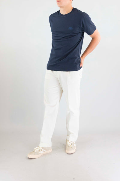 T-Shirt Sundek Navy da Uomo m129tej780t
