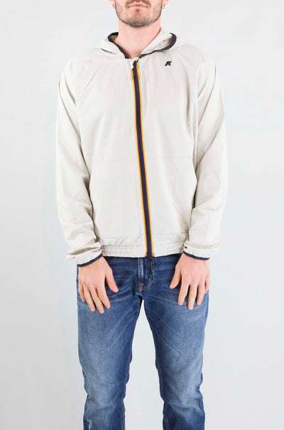 Giubbotto Kway 634 Beige Lt da Uomo k8138rw sia