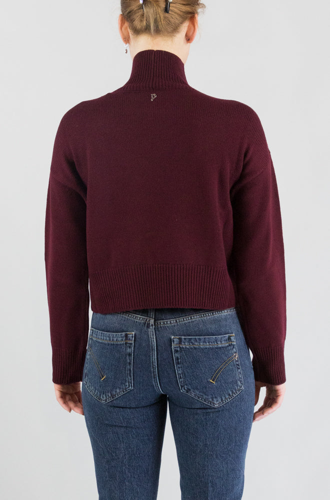 Maglia Dondup Burgundy da Donna dt380 m00796d 002