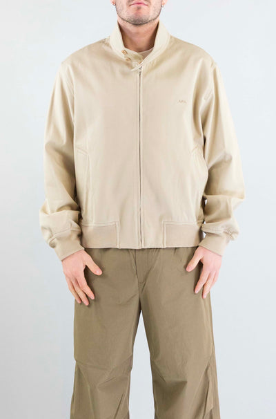 Giubbotto Apc Beige da Uomo cohlc h32047 dave