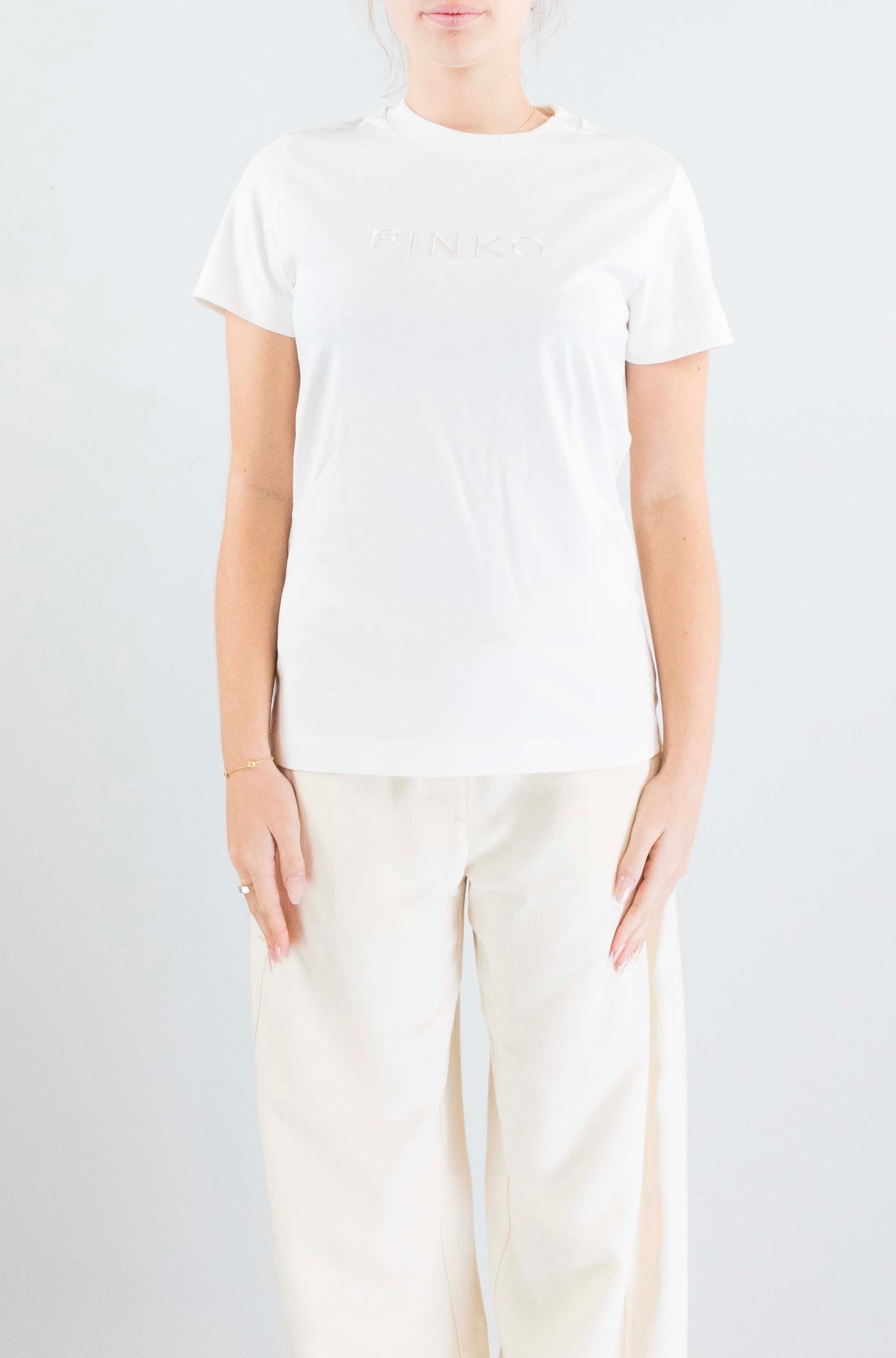 T-Shirt Pinko White da Donna start