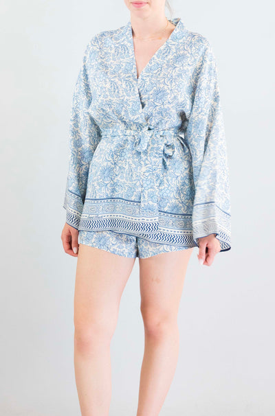 Kimono Mc2 Saint Barth 9673l Silk da Donna carly