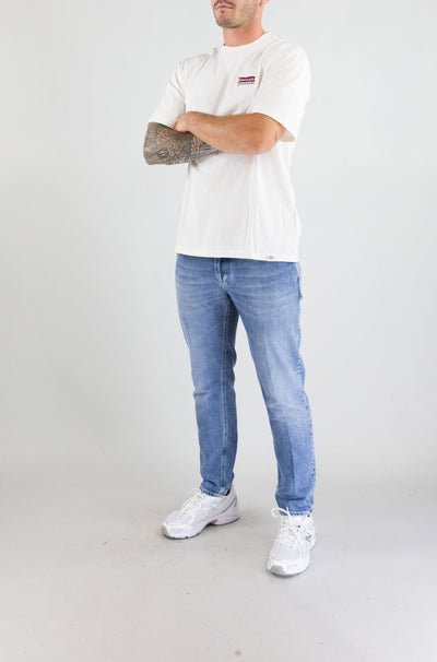 T-Shirt Dickies Egret da Uomo dk0a87qdc481