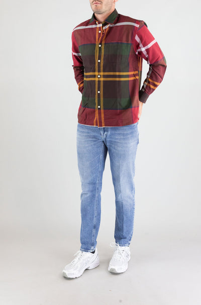 Camicia Barbour Tn69 da Uomo msh5514 renford