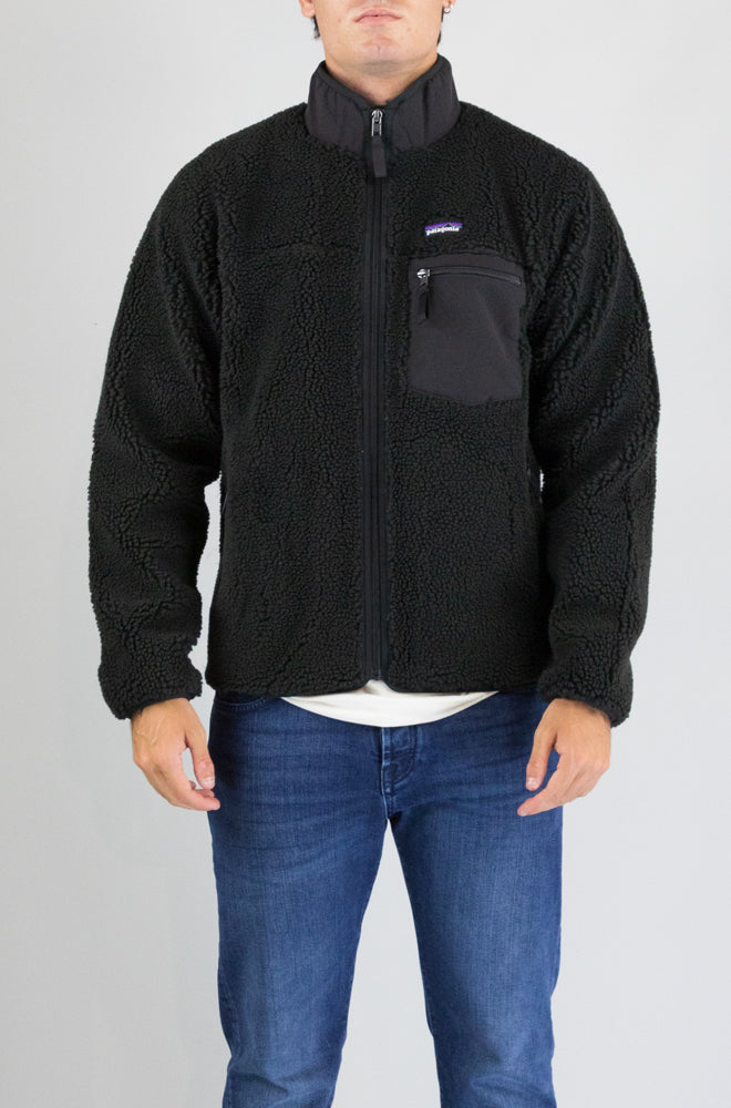 Felpa Patagonia Blk da Uomo 23057 classic retro x