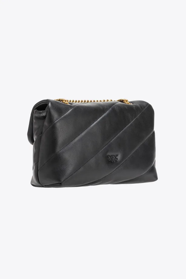 Borsa Pinko Nero da Donna love puff classic