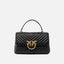 Borsa Pinko Nero da Donna love lady  classic cl sheep nappa