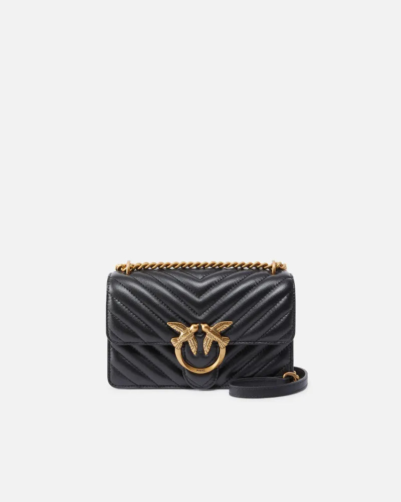 Borsa Pinko Nero da Donna 100074 a0gk z99q love one mini dc