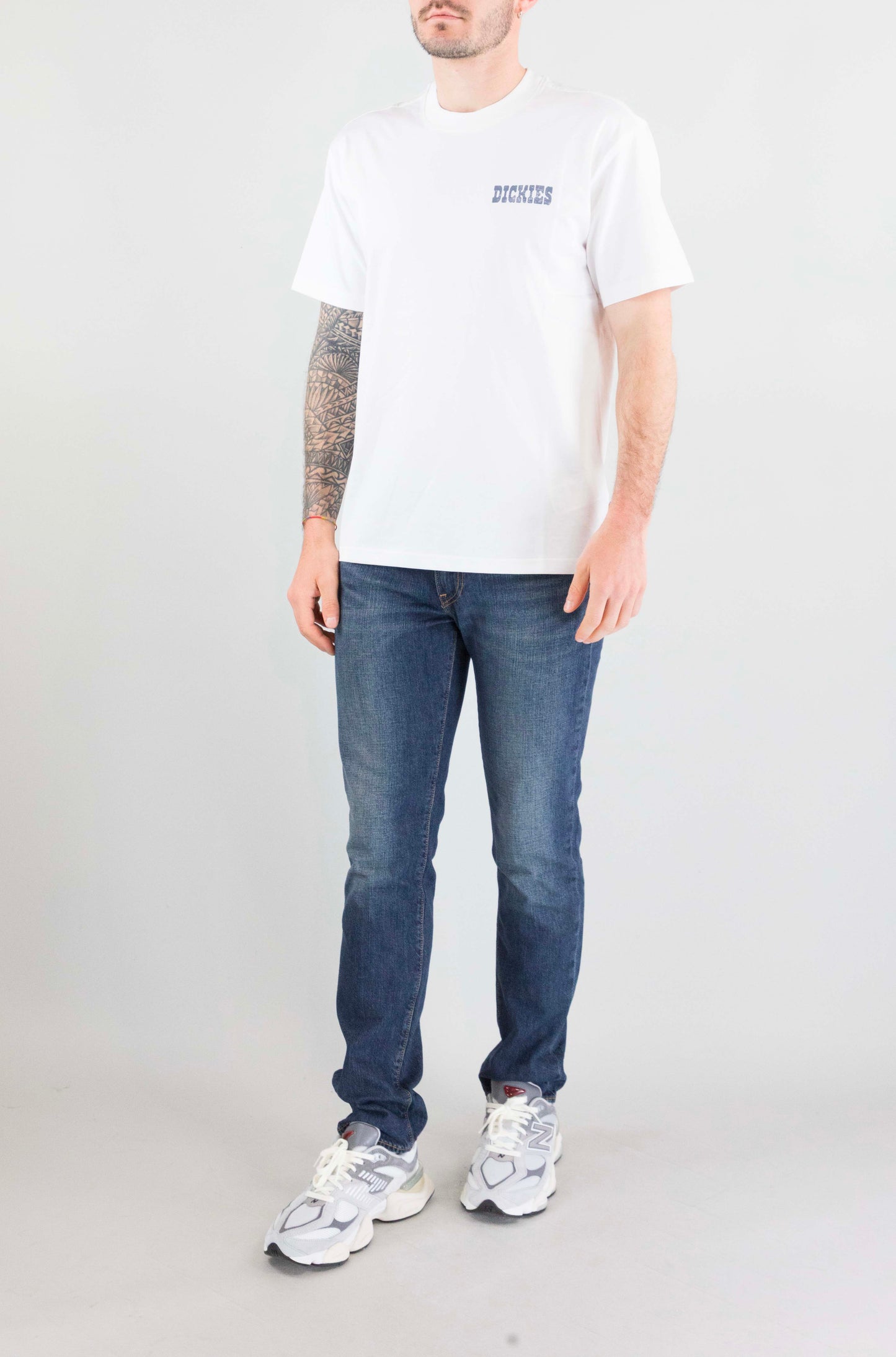 T-Shirt Dickies 0wh1 da Uomo dk0a88ji0wh