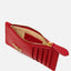 Portafogli Pinko Rosso Gold da Donna airone cardholder vitello seta