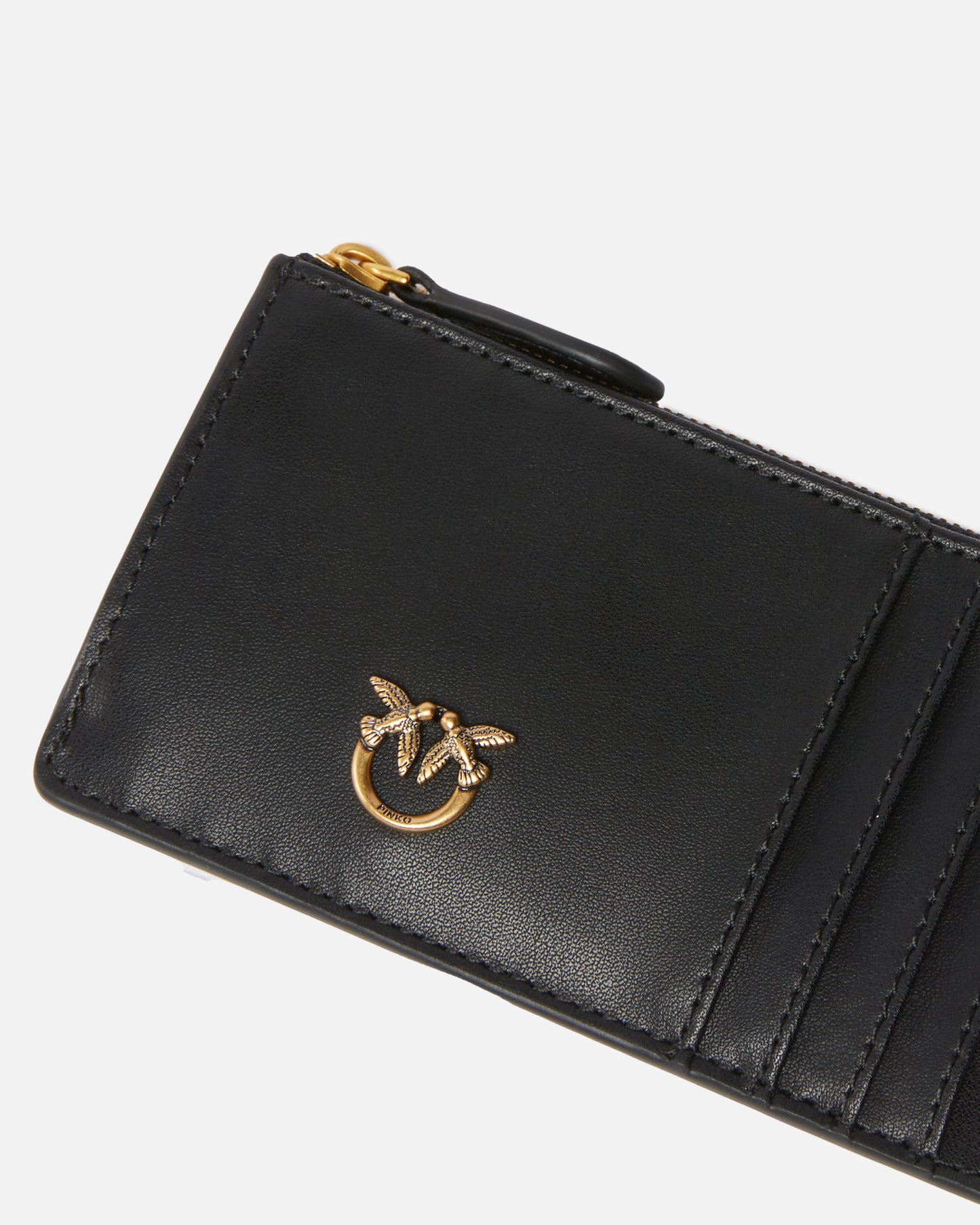 Portafogli Pinko Nero da Donna airone cardholder