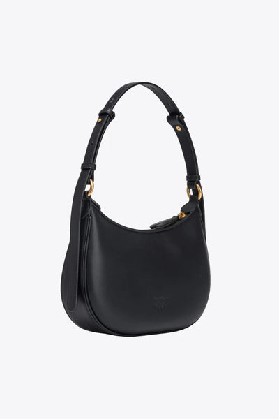 Borsa Pinko Nero da Donna half moon mini fl