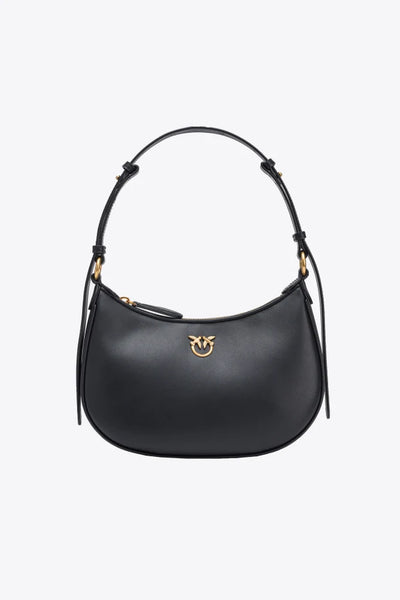 Borsa Pinko Nero da Donna half moon mini fl