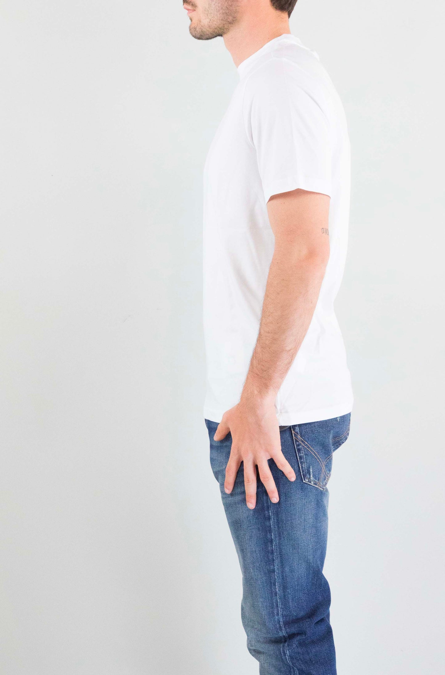 T-Shirt Kway 001 White da Uomo k7125uw odom