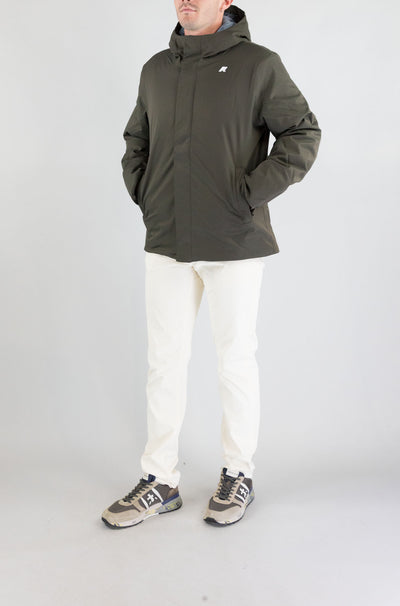 Giacca Kway B2v Black Olive da Uomo k8133dw jacko twill marmotta
