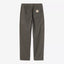 Pantalone Carhartt Wip Shungite da Uomo i029919 flint