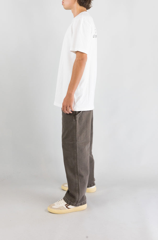 T-Shirt Apc Blanc Casse da Uomo cohbs m26470 apc automme 26